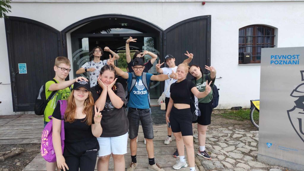 Dobrovolníci na výletě