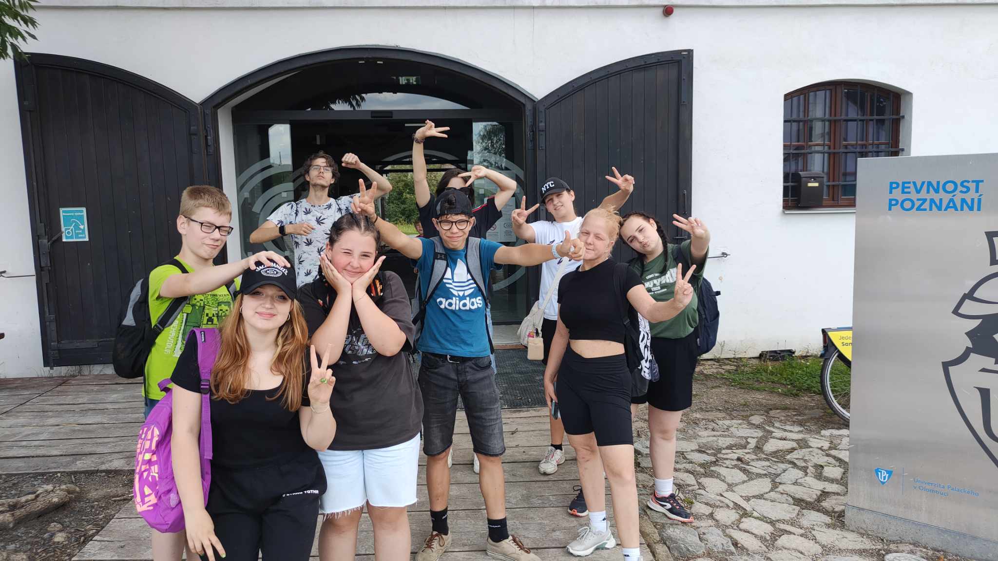 Dobrovolníci na výletě